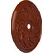 Ekena Millwork Sellek Ceiling Medallion (Fits Canopies up to 9"), Hand-Painted Firebrick, 42 1/8"OD x 1 7/8"P CM42SKFIF - alternate 4
